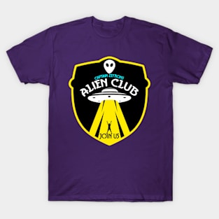 Captain Zefron's Alien Club T-Shirt
